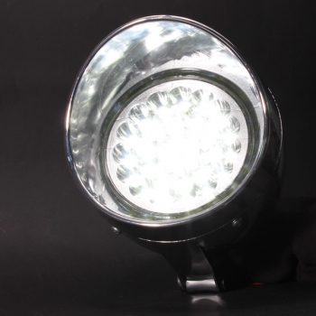 6 3/4inch Motorcycle Chrome Headlight for Harley Davidson Chopper