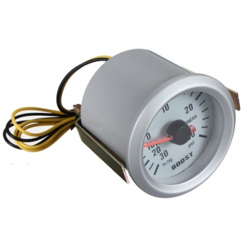 Autoauto mechanisches Zunahmenvakuum misst Autometer ultra-lite Silber