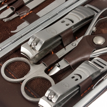 12pcs Nagel Sorgfalt Scherer Pedicure Pinzette Scheren Maniküre Set Kit