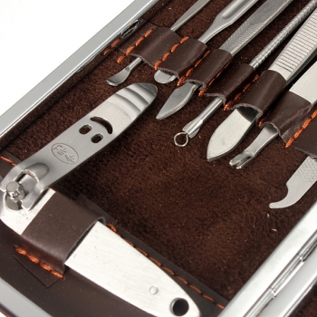 12pcs Nagel Sorgfalt Scherer Pedicure Pinzette Scheren Maniküre Set Kit