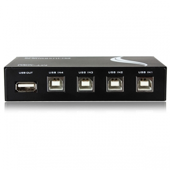 4 Port USB 2.0 Sharing Switch für PC Computer Scanner Drucker