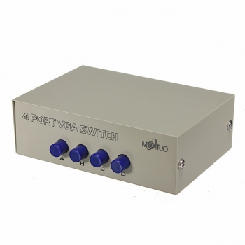 4 PC 1 Monitor VGA Sharing Switch Für LCD PC Monitor TV