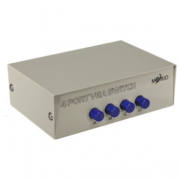 4 PC 1 Monitor VGA Sharing Switch Für LCD PC Monitor TV