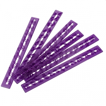 Anzahl Schreiben Kuchen Form Fondant Paste Gerade Rüschenrand Gum Mold