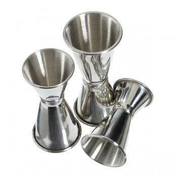 Edelstahl Bar Jigger Drink Cocktail Liquor Barkeeper Messing Double Shot Delicate Bar Werkzeuge