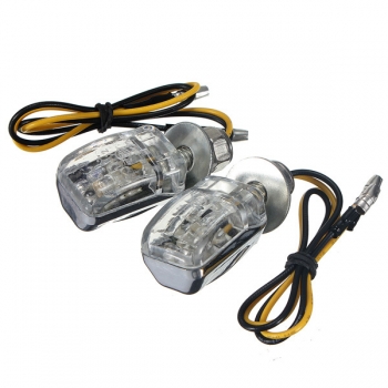 Bernstein 6 LED Mini Motorrad Blinker Blinker Blinker 