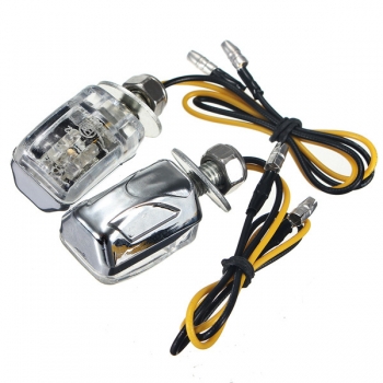 Bernstein 6 LED Mini Motorrad Blinker Blinker Blinker 