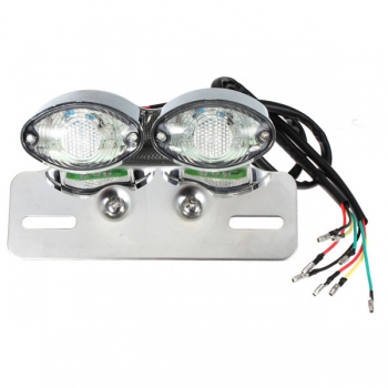 Motorrad Cat Eye Bremslauf Schwanz wiederum Licht 