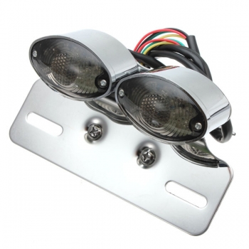 Motorrad Cat Eye Bremslauf Schwanz wiederum Licht 