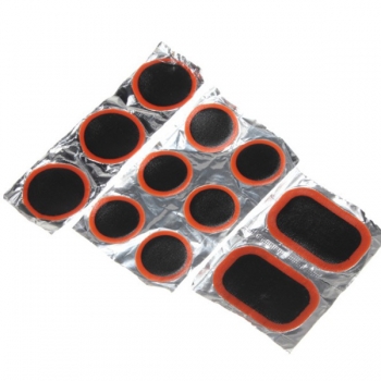 Sahoo Fahrrad Gummireifen Reifen Reparatursatz Werkzeug Satz Flecken Kautschuk Klebstoffe