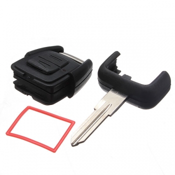2 Knopf Fernschlüsselanhänger Hülle für Vauxhall Opel Corsa Agila