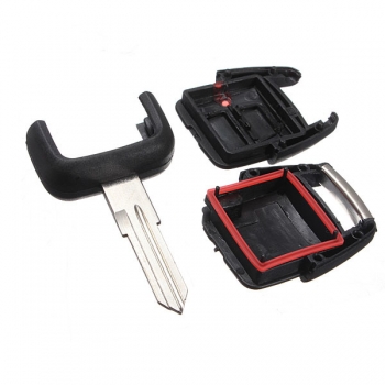 2 Knopf Fernschlüsselanhänger Hülle für Vauxhall Opel Corsa Agila
