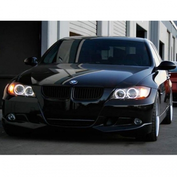 BMW E90 E91 325i 328i 335i 4D 05-09 Angel Eyes LED Marker Weiß 6W 