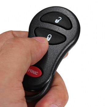 3 Tasten Ersatz Eintrag Key Fob Keyless Remote Fall für Dodge
