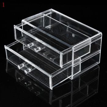 Acryl Klar Container Verfassungs Fall kosmetischer Speicher Halter Organisator