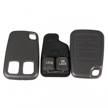 2 Knopf Fernschlüsselkasten für Volvo S70 V70 C70 S40 V40 XC90 XC70 