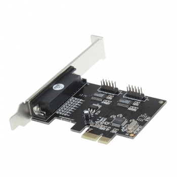 2 1 Serienparallele pci-e Kontrolleurkarte 3 Hafen pci drückt Karte aus