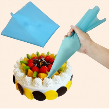 M Silikon Wiederverwendbares Kuchen Piping Tasche Eis Creme Gebäck Dekoration Werkzeug
