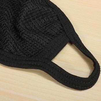 Schwarze Mund Gesichtsmaske Gesundheit Radfahren Antistaub Gesichtsmaske Unisex