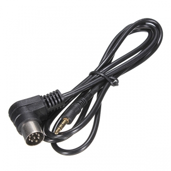 3.5 mm-Klinkenbuchse AUX 8-Pin-M-BUS Audio Input-Adapterkabel für Alpine