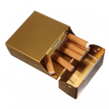 Magnetische Induktion Aluminiumtaschen Für 20 Zigarette Zigarre Tabak Fall