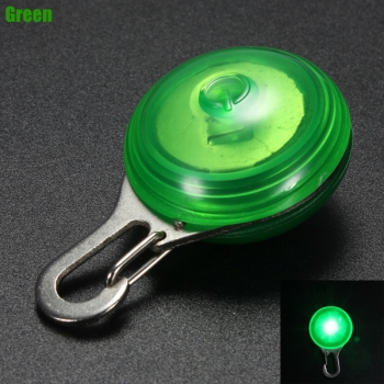 LED Nachtlicht runden Anhänger Decor Clip-On für Haustier-Hundehalsband