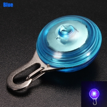 LED Nachtlicht runden Anhänger Decor Clip-On für Haustier-Hundehalsband
