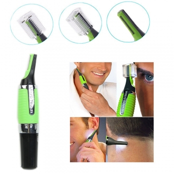 Persönliche Hals , Nasen  Neck Hair Trimmer Clipper Mit LED Licht 