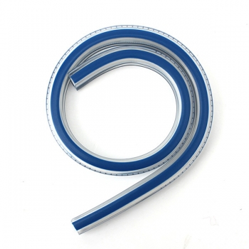 TRIXES 30CM 12Inch Flexible Helix Vinyl Kunststoff Französisch Kurvenlineal