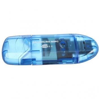 Mini USB 2.0 Speicher Multi-Kartenleser Geeignet für MMC SD SDHC TF