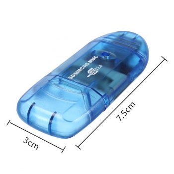 Mini USB 2.0 Speicher Multi-Kartenleser Geeignet für MMC SD SDHC TF