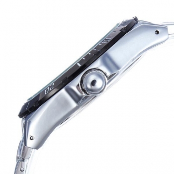 CURREN 8110 Silber Schwarz Datum Sport Edelstahl Armband Männer Armbanduhr