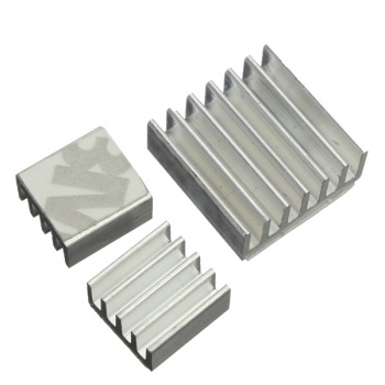 3pcs Adhesive Aluminium Kühlkörper Kühler Satz zur Kühlung Raspberry Pi