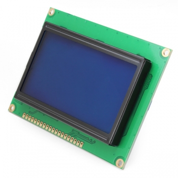 12864 128 x 64 Grafik Symbol Font LCD Display Module blauer Hintergrundbeleuchtung für Arduino
