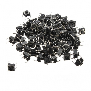 Geekcreit® 100pcs Mini Micro Momentan taktiler Taktschalter Push Button DIP P4