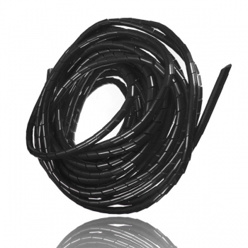 10M Spiral Wire-Wrap-Schlauch verwalten Cord f PC Computer Home-Kabel 6-60mm