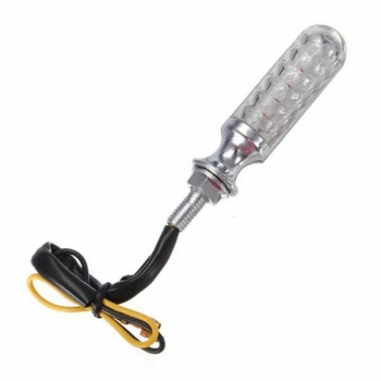 12 LED Motorrad Blinker Leuchtet Indicators Blinker Bernstein Bulbs 