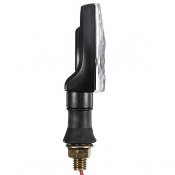 12V 13 LED s Schwarz Motorrad Blinker Licht Runde Objektiv