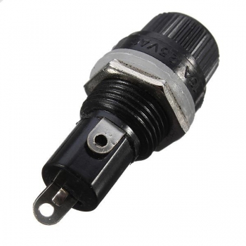 10A 15A Sicherung Fall Halter Chassis Plattenmontage für 5 x 20 mm Glasrohr