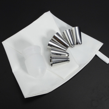 6pcs Nozzle Cake Decorating Set Spritzbeutel Set Piping Bag Set Koppler
