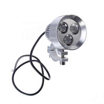 12V 15W Motorrad Auto LED Tag Spot Lightt Silber