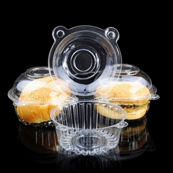 100Pcs runder kleiner Kuchen-Muffin-Plätzchen-Nahrungsmittelkasten-Halter-Behälter-Küche-Werkzeuge