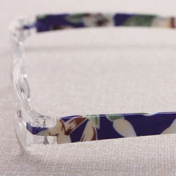 Rimless lesebrille presbyopic brille linse mehrere dioptrien zu fall