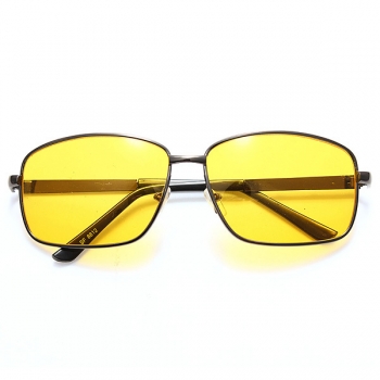 Night Vision treibenden Sonnenbrille Gelb Linse HD Sonnenbrille 