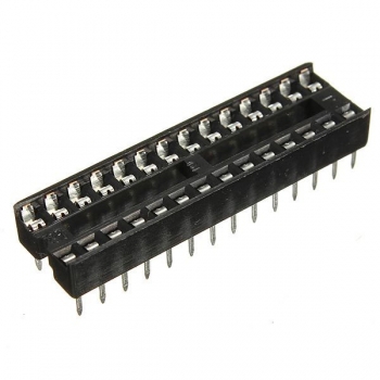 5pcs 2.54mm 28 Stifte IC-Einfaßungs-breite DIP Einfaßungs-Adapter-Lötmittel Typ