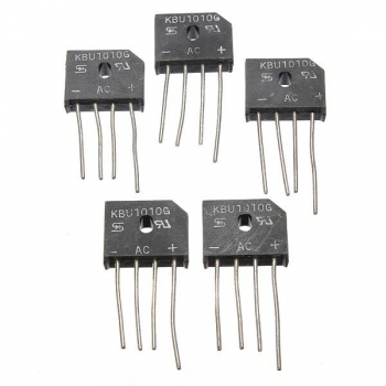 10A 1000V KBU1010 einzelnen Phasen Diodengleichrichterbrücke IC Chip