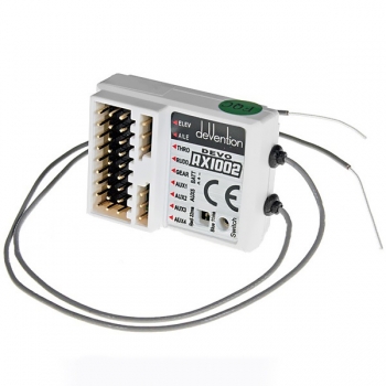 Weißer walkera hm devo rx1002 w devention 10ch 2.4ghz Empfänger