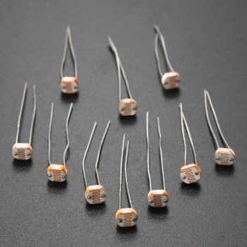 10 PCS 5MM Lichtabhängige Widerstände Photoresistor GL5537 LDR