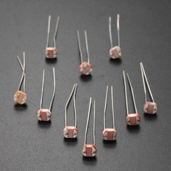 10 PCS 5MM Lichtabhängige Widerstände Photoresistor GL5528 LDR