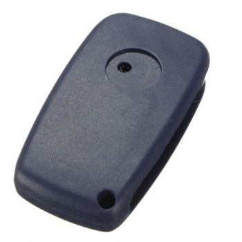 Auto Schlüssel Shell Fall FOB 3 Taste für Fiat Panda Punto Bravo Marineblau